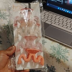 Stylish Multicolor Hair Claw Clips Set